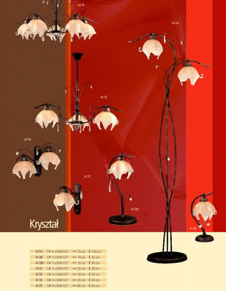 Oświetlenie Kryształ