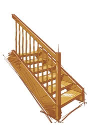 Schody Drewniane GH 40/GH 50